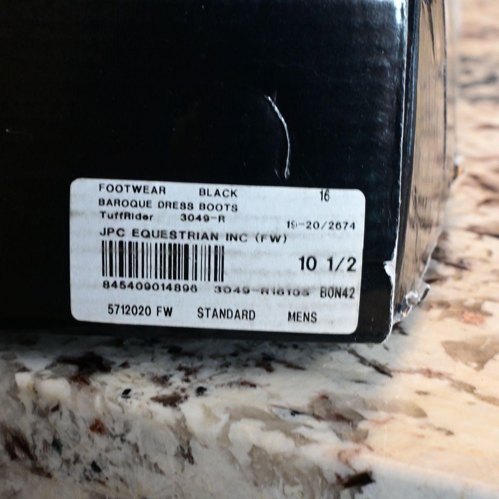 TuffRider Men's Baroque Dress Boots - Size 10.5 - Picture 8 of 8